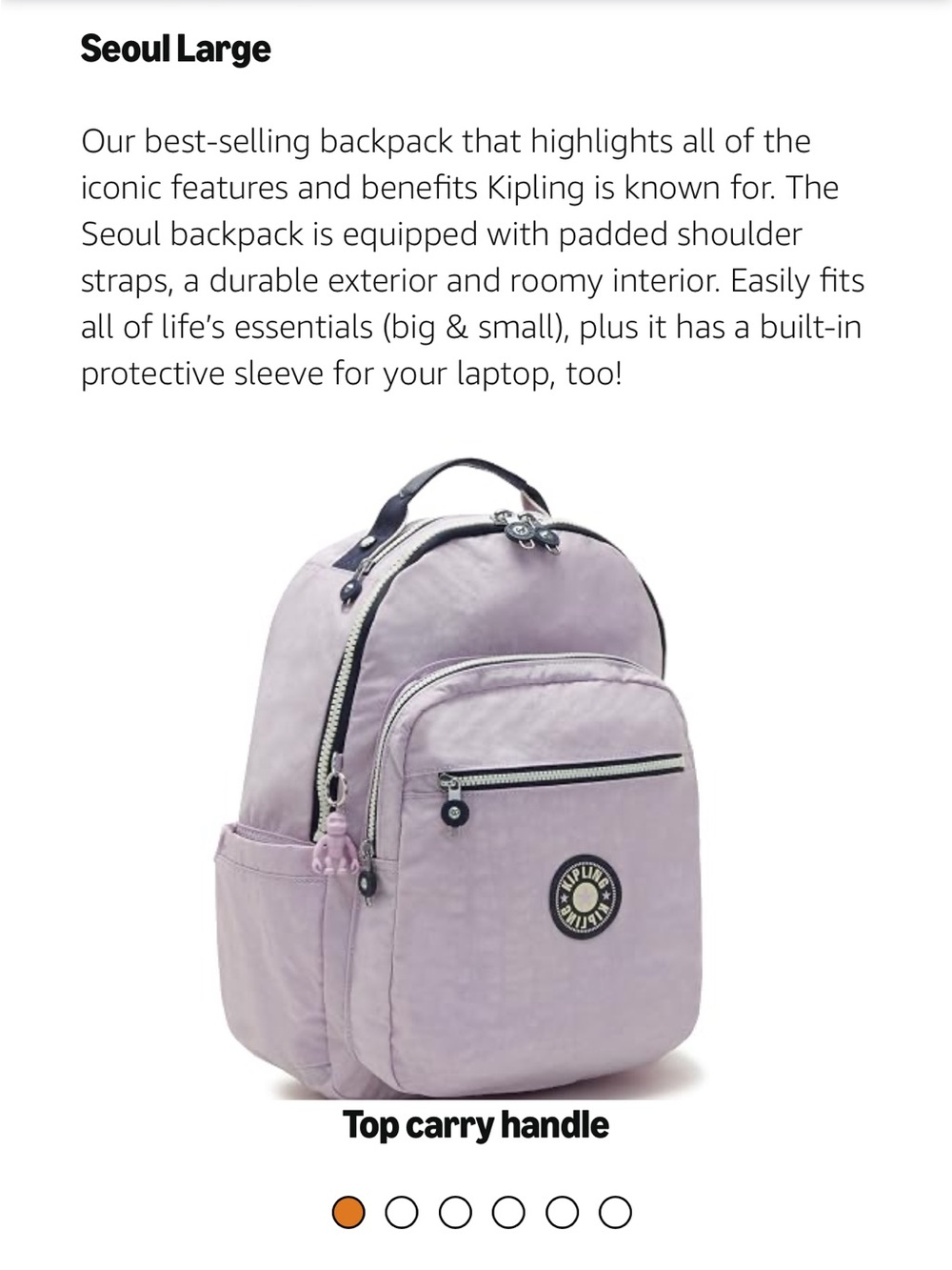 Kipling Backpack - Picture 11 of 13